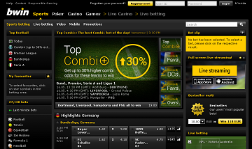 bwin official webiste